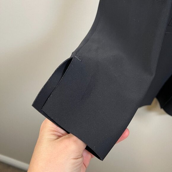 Athleta Cosmic Blazer Jacket Size 0 Black Work Office Career Business Travel - Picture 6 of 12